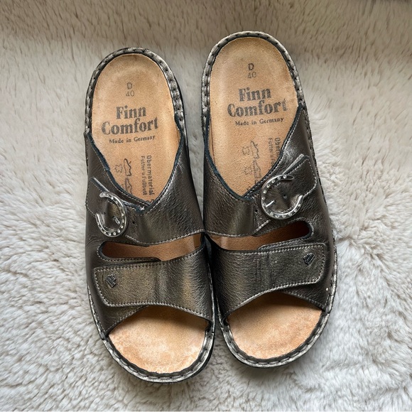 Finn Comfort Women's Sansibar Sandals- Missouri Blau main image 1